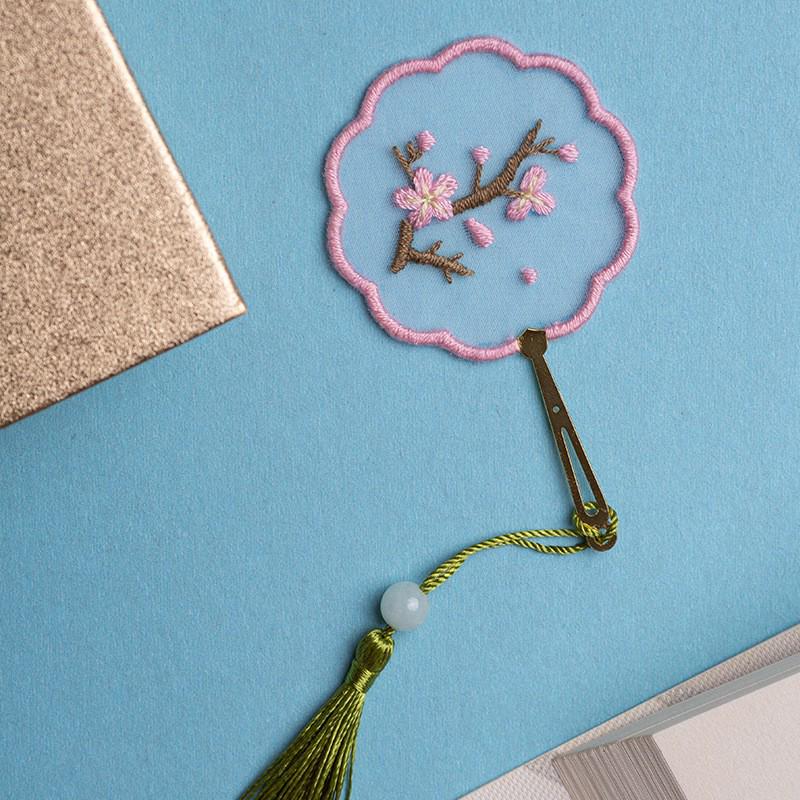 DIY Beginner Lu Embroidery Bookmark & Sachet Kit – Creative Handmade Gift