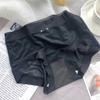 Intimo Estivo alla Moda in Seta Ghiacciata Senza Cuciture Ultra-sottile ad Asciugatura Rapida Taglie Forti Vita Media Cavallo in Cotone Intimo a Triangolo da Donna