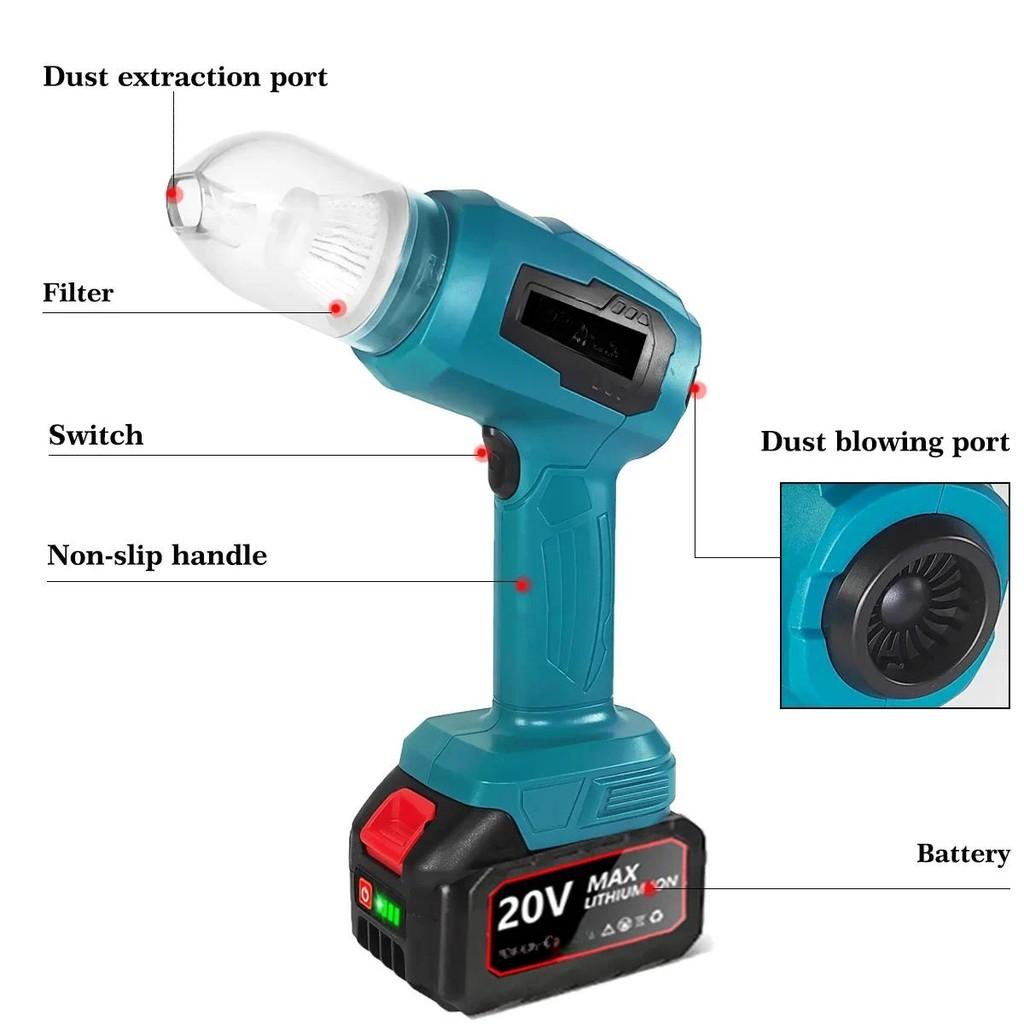 500W Rechargeable Multi-function Dust Collect Machine Wireless Portable Handheld Car Vacuum Cleaner