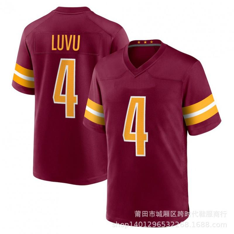 Washington Commanders NFL Football Jersey Terry McLaurin 17 Authentic Style Fan Apparel Men