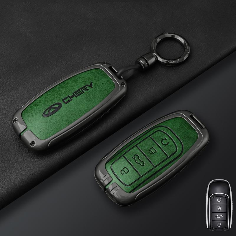 Husă Cover din Piele Aliată pentru Cheia Mașinii pentru Chery Tiggo 8 Pro Omoda 5 Tiggo 8plus Nou 5 Plus 7pro Jaecoo J7 J8 7 Phev 2025 2024 2023