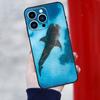 Whale Sharks Fish Phone Case For iPhone 16 Pro Max 12 13 Mini 11 14 15 Pro Max XR 15 16 Plus 16e Cover Shell