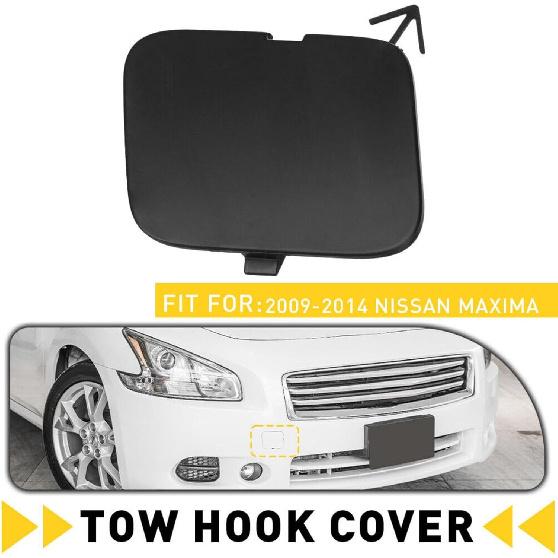 Front Bumper Tow Eye Hook Access Cover Cap for Nissan Maxima 2009-2014 62086-9N00H