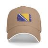 Bosnia Flag Symbol Casual Baseball Cap  Outdoor Sport Hip Hop Hats Summer Hot Sale Unisex Unisex Vintage Baseball Caps