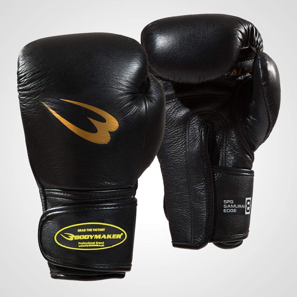 

BODYMAKER Samurai Edge Sparring KG0138BK Gloves, 8oz, Black, чёрный