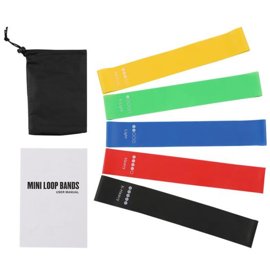 Resistance Band Men Women Glutes Hip Building Booty Band Yoga Workout Thighs Exercise Band Stretching Training Band Home Gym