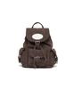 Lotsyou Lotsyou_Nostalgia Chubby Backpack Brown