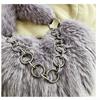 Women's Shoulder Bag, Plush Heart Chain Shoulder Bag, Crossbody Bag, Handbag, Niche Sexy Girl Outfit, Date, Commuting, Shopping, Versatile.
