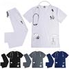 NiaaHinn Anesthetist Nursing Uniform Suit Unisex Spa Beauty Work Clothes Women Scrub Set Pet Clinic Medical Doctor Work Clothing