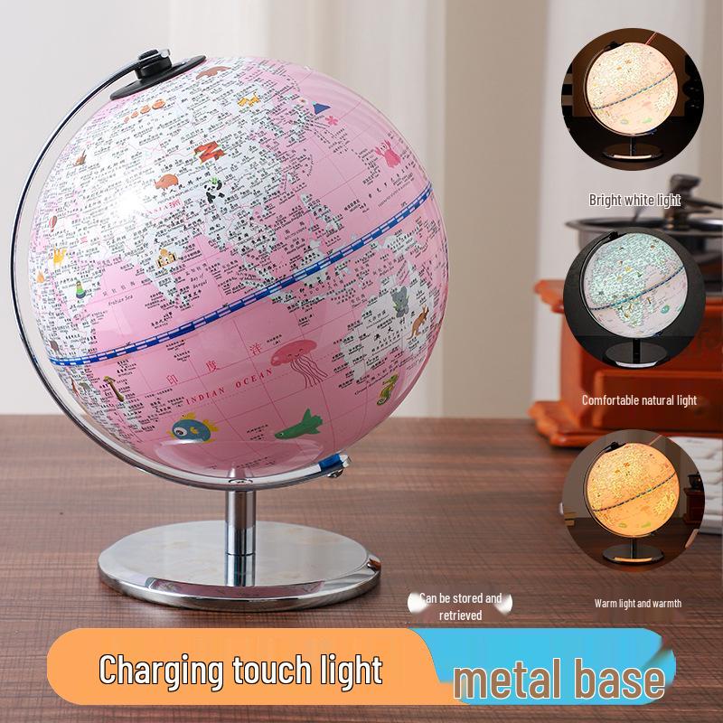Globe Piggy Bank: Large Capacity Ornament for Men, Women, and Kids - Ideal June 1st Gift