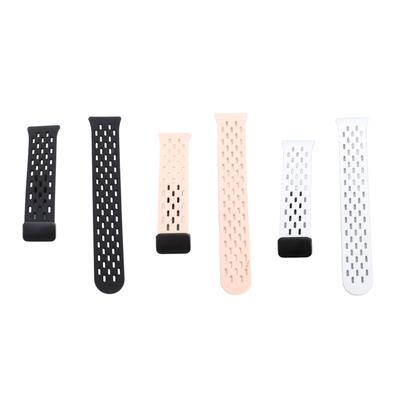 Silicone Watch Band for Galaxy Fit 3 Smartwatch Replacement Strap for Men Women Quick Release Porous