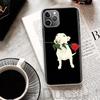 Bull Terrier Dog Puppies Cover For iPhone 16 15 14 13 12 11 Pro Max Apple Phone Case X XS 7 Plus 8 + Art Customized Print Shell