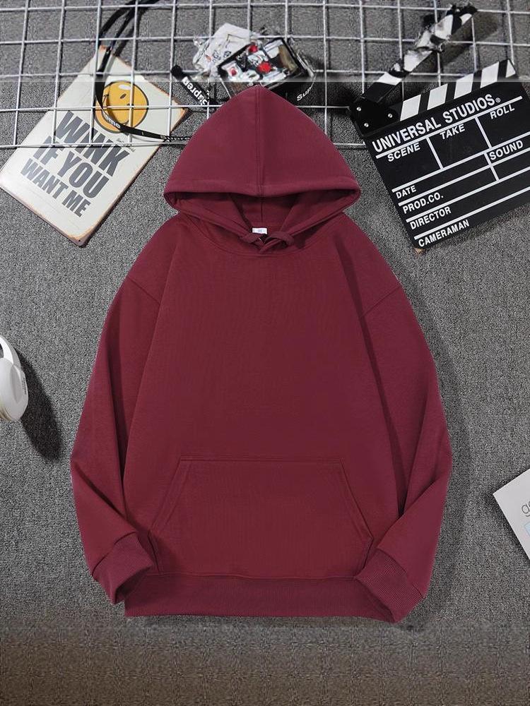 320g Hua Cotton Unisex Loose Fit Double Hood Sweatshirt