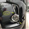 Car Front Fog Lights Lamps Frame Decoration Cover Trim ABS Chrome Exterior Accessories For Toyota Highlander Kluger 2017 -