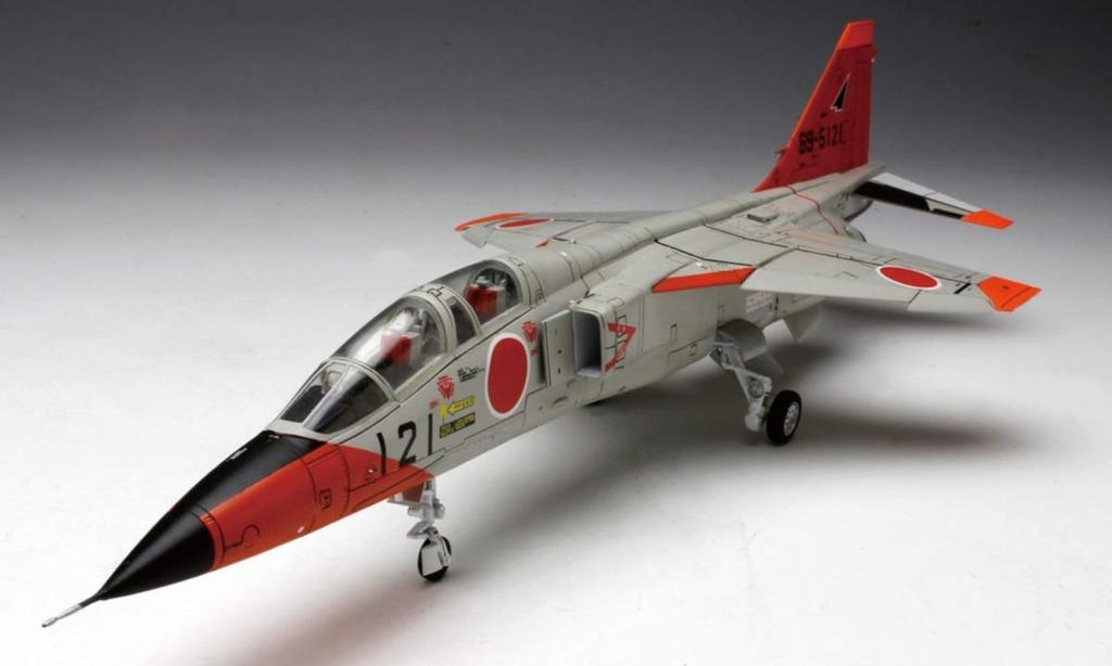 Platts Air Force Training Aircraft Early Type with Pilot Figure Plastic Model 1/72 Self-Defense T-2 AC-44