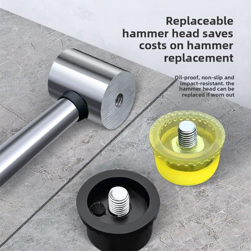 Nylon Rubber Hammer for Tile Installation Non Marring Soft Face Hammer In Various Sizes
