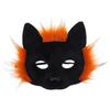 Halloween Fox Mask Half Face Animal Cosplay Mask for Women Soft Comfortable Elastic Fit Masquerade Party Prom Ball Dance Costume
