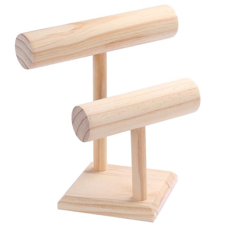 

Vintage Storage Rack 2 Layers Wooden Display Rack Women Men Watch Storage Bracelet holder Storage Jewelry Display Rack Stand розовый