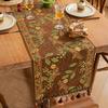 Durable Table Runner Christmas Runner, Decorative Stitching Decoration, Protects from Hot Protective Cover Pans Scratch for Dining Room Kitchen