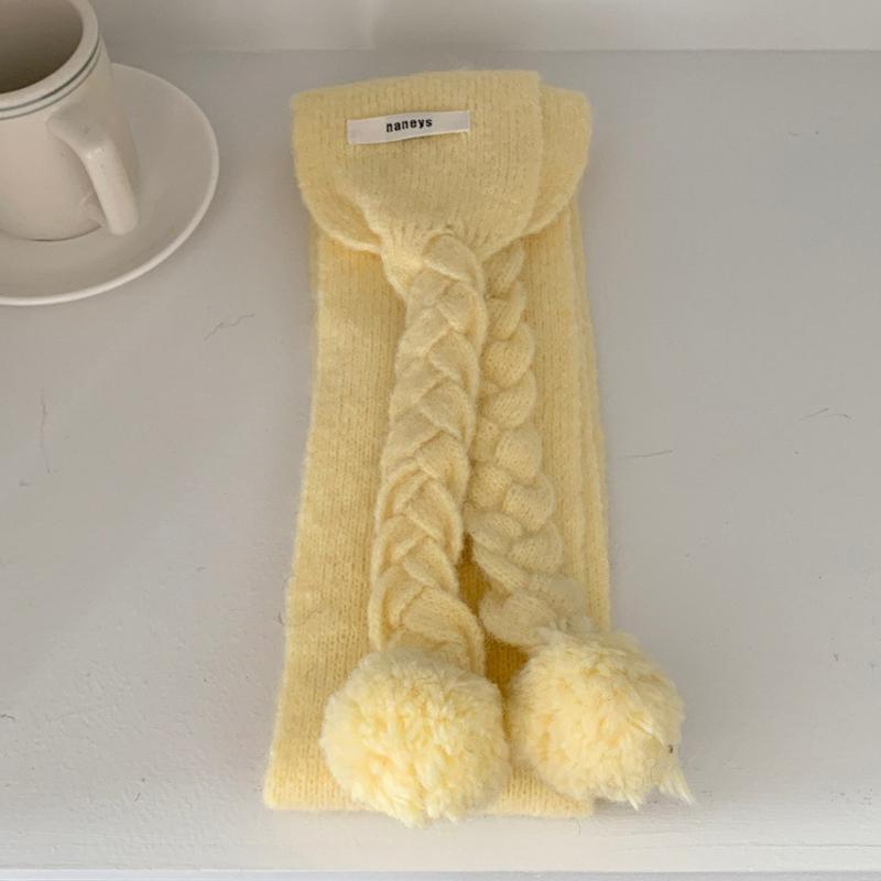 Luxury Winter Wool Scarf Women Cashmere Warm Pashmina  Neckerchief Female Shawl Wraps Thick Soft Cold-Proof Poncho Stole