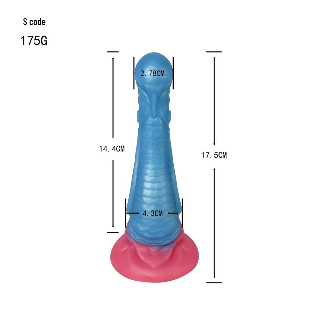 Alien Simulation Silicone Anal Plug and Dildo for Male and Female Sensual Play.