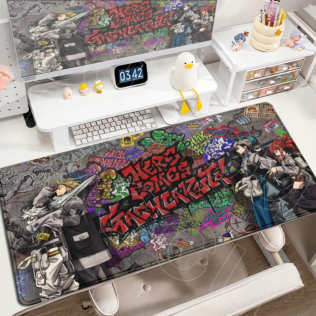 Hd Printing Computer Keyboard Mat Anime Gachiakuta Rudo Surebrec Large Gaming Mousepad Pc Office Accessories 900x400mm Table Rug