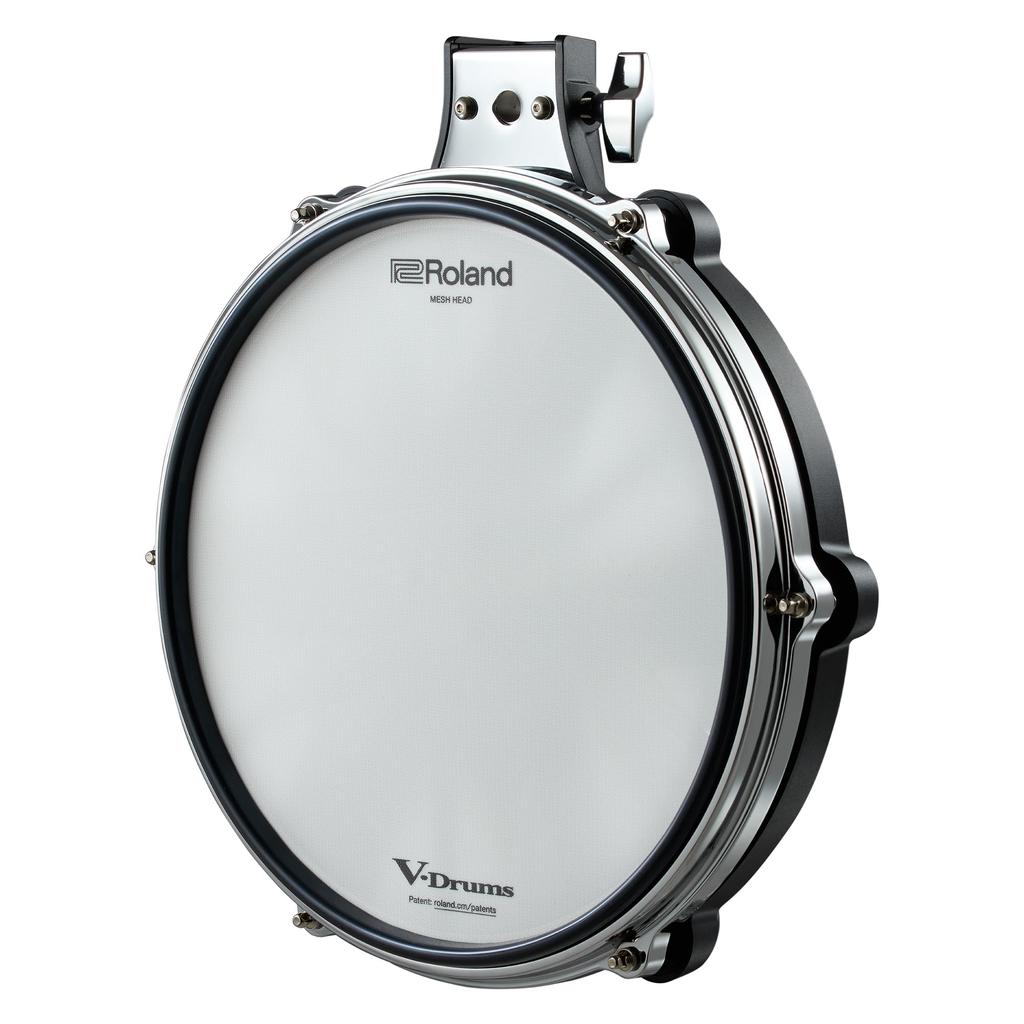 Roland Cm Premium Feel and Enhanced Playability Triple Piezo Sensor Hard Rubber Rim Improved Hoop Design Compatible with a Wide Range of Roland PD-12P