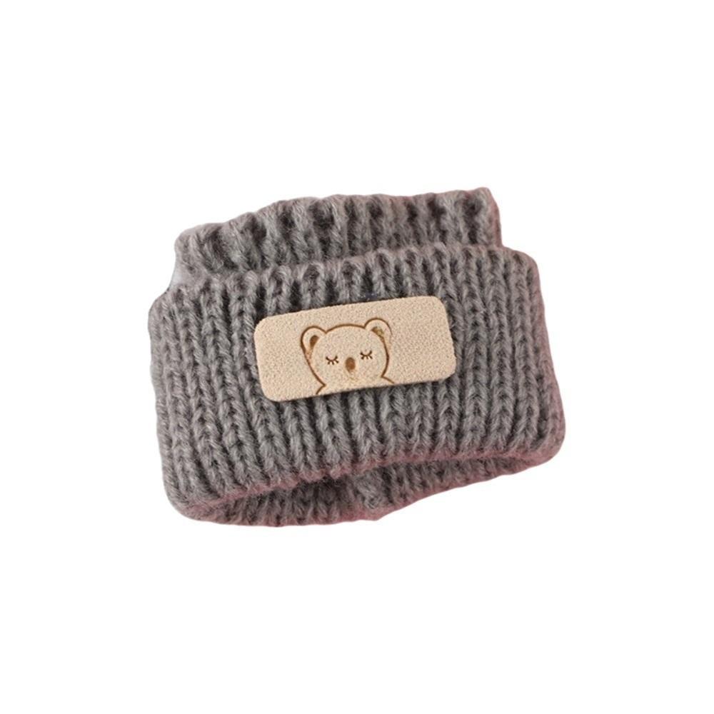 Für Hut Puppen Kleidung Passend Niedliche Gestrickte Mütze Zubehör Kleidung Plüschpuppe Kleidung Weiches Plüschtier