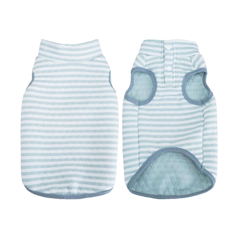 

Погладьте это кошачья одежда осень и зима домашняя одежда для питомцев жилет немецкое серебро градиент кошачья одежда жилет утолщенный хлопком S