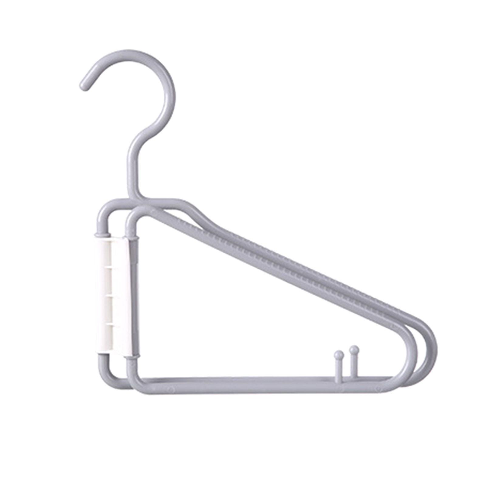 

Складная вешалка для одежды, пластиковая складная вешалка для хранения одежды, вешалка для брюк One Size