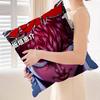Anime Baki The Grappler Pillow Covers Cartoon Sofa Decorative Home Doublesided Printing Short Plush Cute Cushion Cover