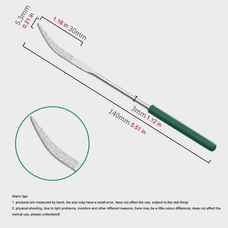 1 PCS Special-Shaped Diamond File Rust Removal Deburring Grinding Tool for Jewelry Metal Ceramic Glass Stone Craft Hand Tools