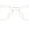 Ausgezeichnete MAISON MARGIELA 8 Gentle Monster Brille Klar Klar Grau MM010 Gebraucht
