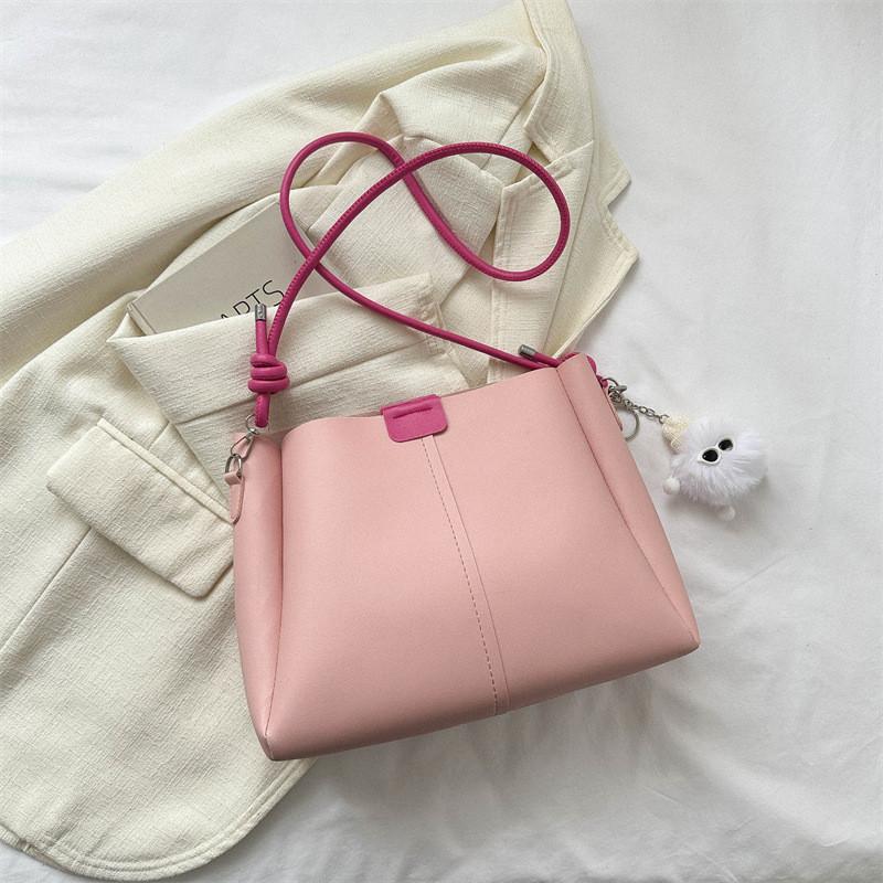 Stylish Pu Leather Tote Bag For Women Versatile And Casual Commuter Bag