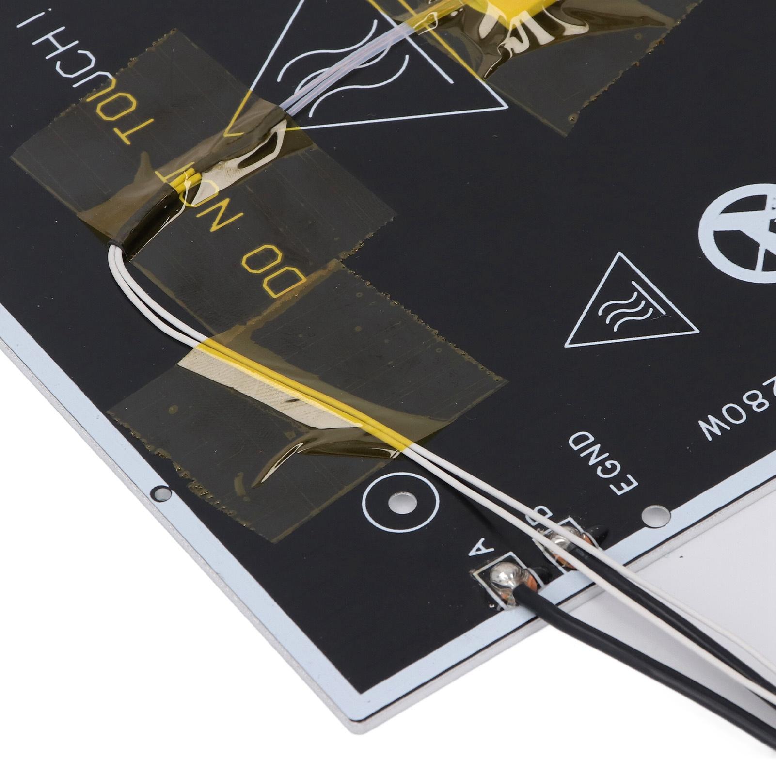 

Комплект нагревательного стола 24В 280Вт Горячий стол Алюминиевая горячая платформа для 3D-принтера K1 K1C Запасные части