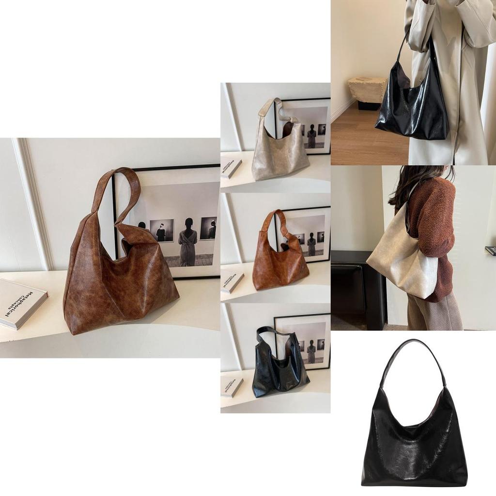 Chic Modern Tote Bag 2023 Winter New Vintage Style Unique Handbag For Women