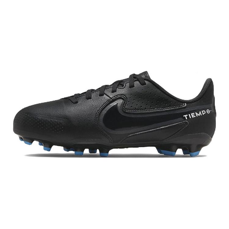Nike Slip Resistant Abrasion Resistant Low Top Kids' Soccer Shoes Black Kids' DA1333-001