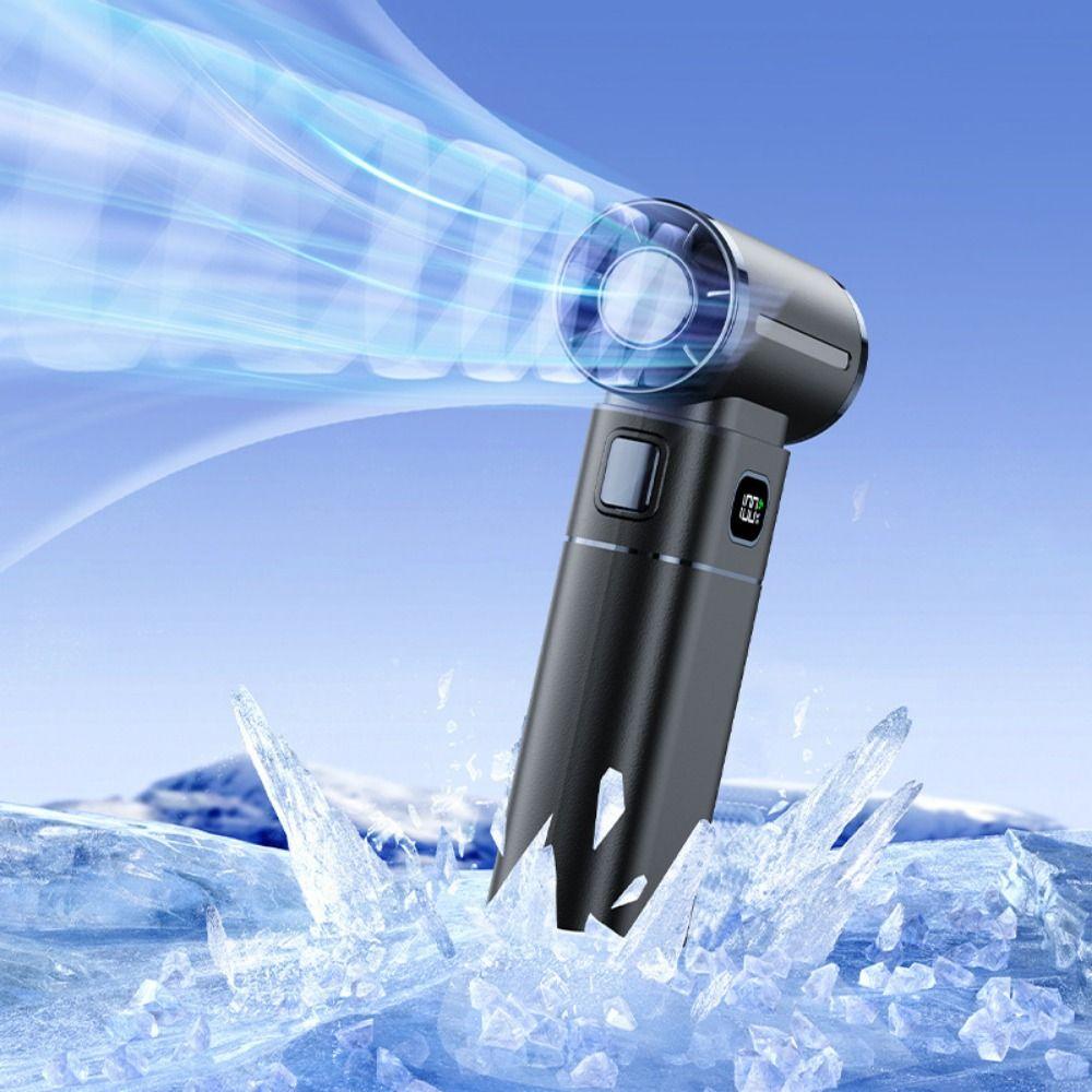 Bürstenloser Motor Leistungsstarkes Staubgebläse 130000 U/min Tragbarer Kühlventilator Haustier Föhnen