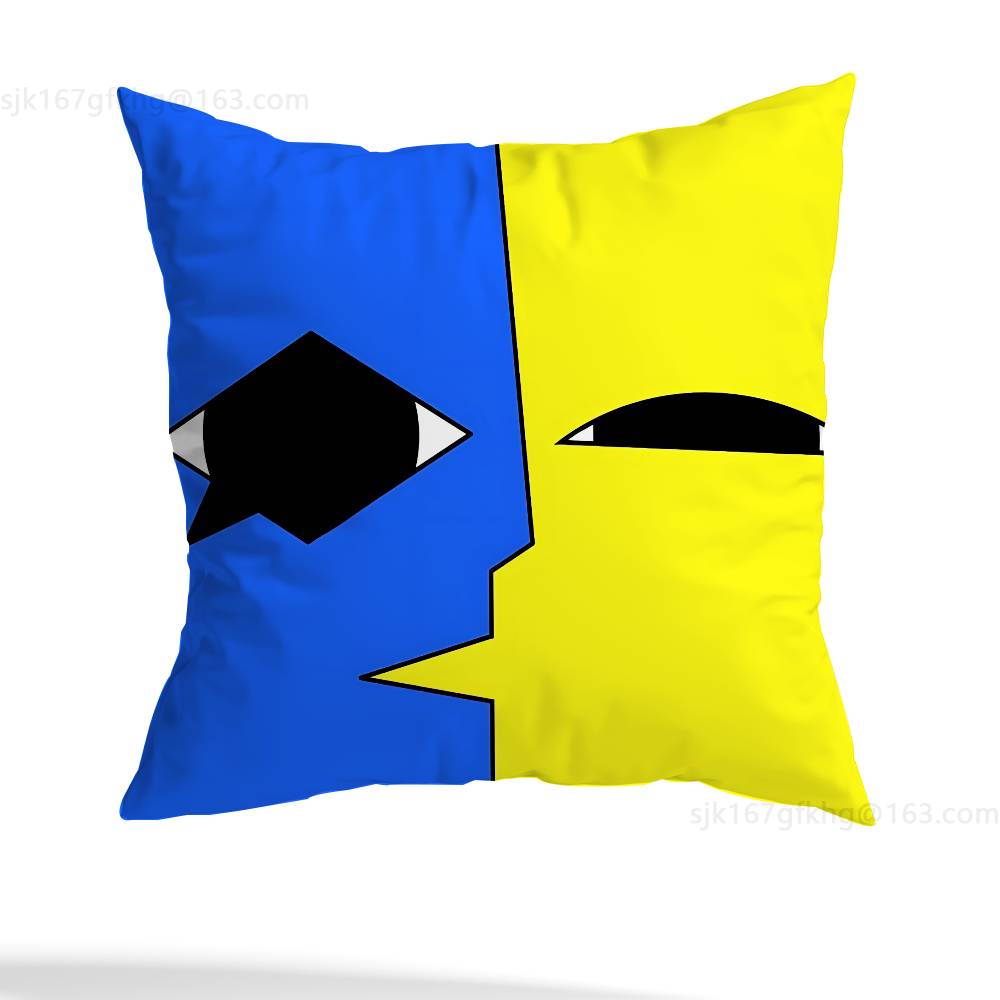 Ena Graphic Sthetic Pillow Case Pillow Case Living Room Sofa Cushion Cover Suitable For Home Bedroom Room Decoration