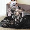 Flannel Throw Blanket Castlevania - Symphony Of The Night Wool Warm Plush Blankets Soft Bedding for Bed Living Room Home Picnic