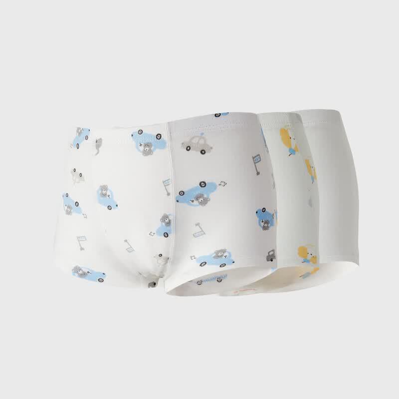 Layfhun Kids' 100% Cotton Underwear 3-Pack