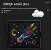 DIY Creative Mushroom Lamp Toy for Kids - Educational Pixel Panel with Luminous Beads