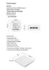 Smart Tuya Zigbee Wireless Light Switch, Self-Powered Kinetic Energy Remote with App Control