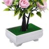 Artificial Fake Potted Flower Plant Bonsai Outdoor Indoor Garden Home Birthday Party Decorations Wedding Engagement Anniversary