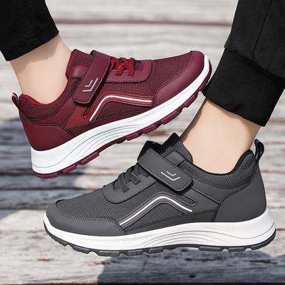 Schuhe Damen Frühling neu weichsohlig bequem Herren- und Damen gleich alte Leute Sportschuhe Damenschuhe mittleren Alters und ältere Walking-Schuhe