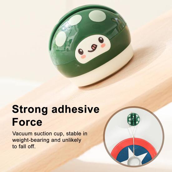 Cartoon Suction Cup Knife Sharpener with Tungsten Steel Blades Portable Non-Slip Knife Sharpener for Kitchen Knives Scissors Easy-to-Use Kitchen