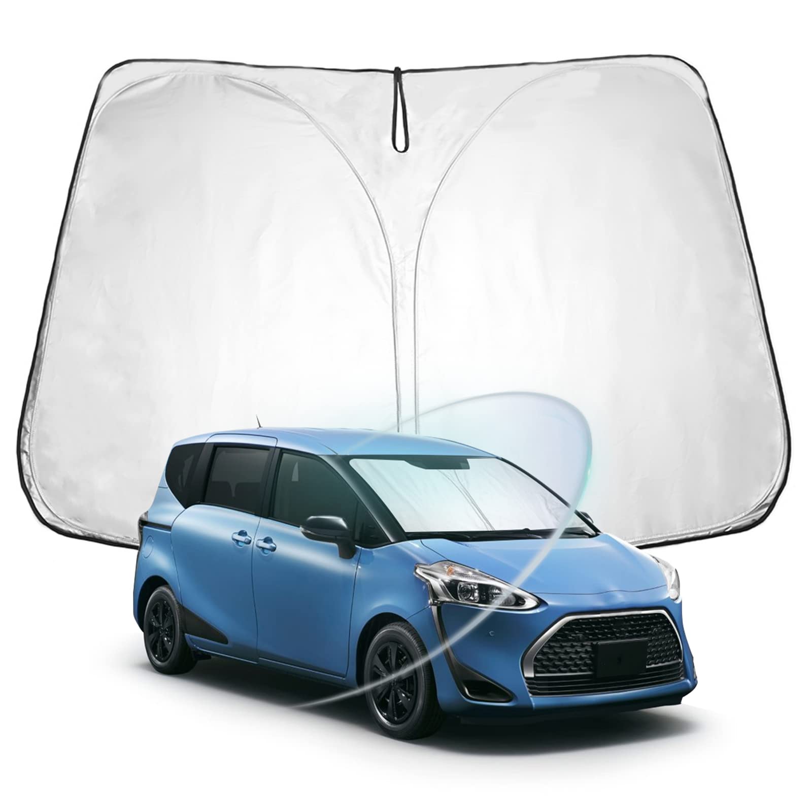 

WEIPIN Новый Toyota Sienta Серии 170 Передний Солнцезащитный Экран SIENTA NSP170G NSP172G NCP175G NHP170G Июль 2015 - Модель текущего года Эксклюзивный Солнцезащитный Экран Автомобильное Лобовое Стекло серый