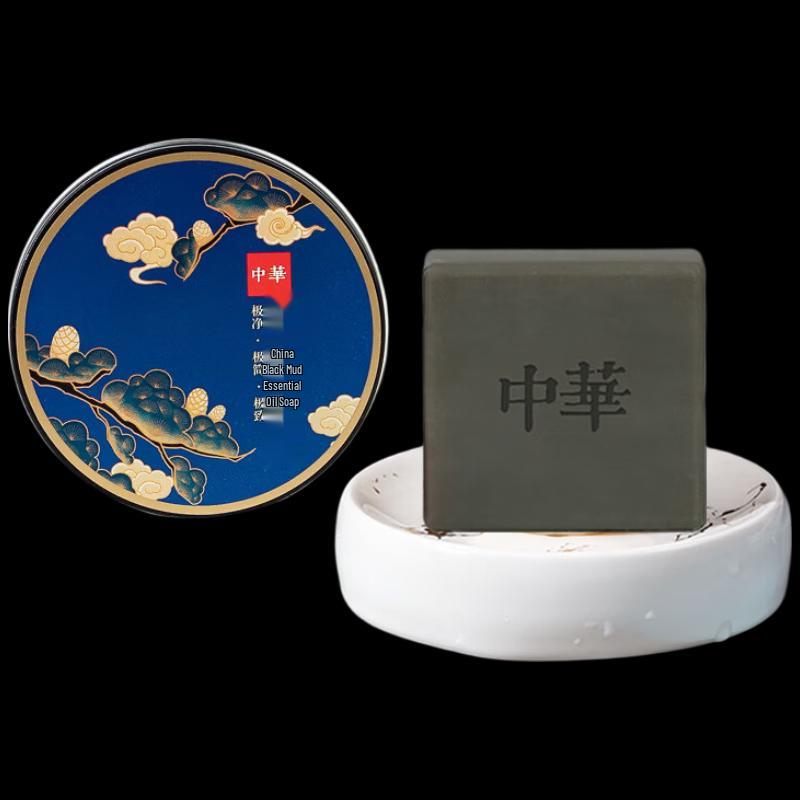 Zhonghua Essential Oil Black Mud Soap