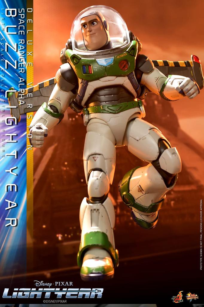 Movie Masterpiece Buzz Lightyear Buzz Lightyear Ranger Scale Figure White Height 30 Cm (Space Alpha/Deluxe Edition) 1/6 Approx.