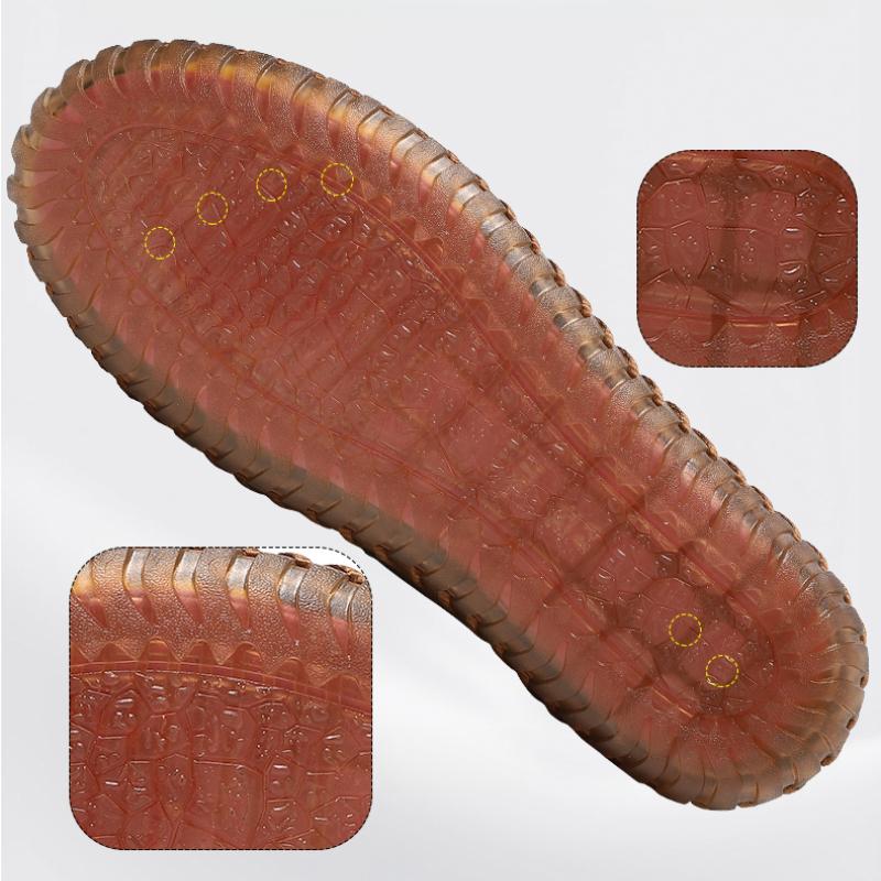 Men's Handmade Sneakers Slip on Loafers Breathable Mesh Casual Shoes Men's Driving Flats Summer